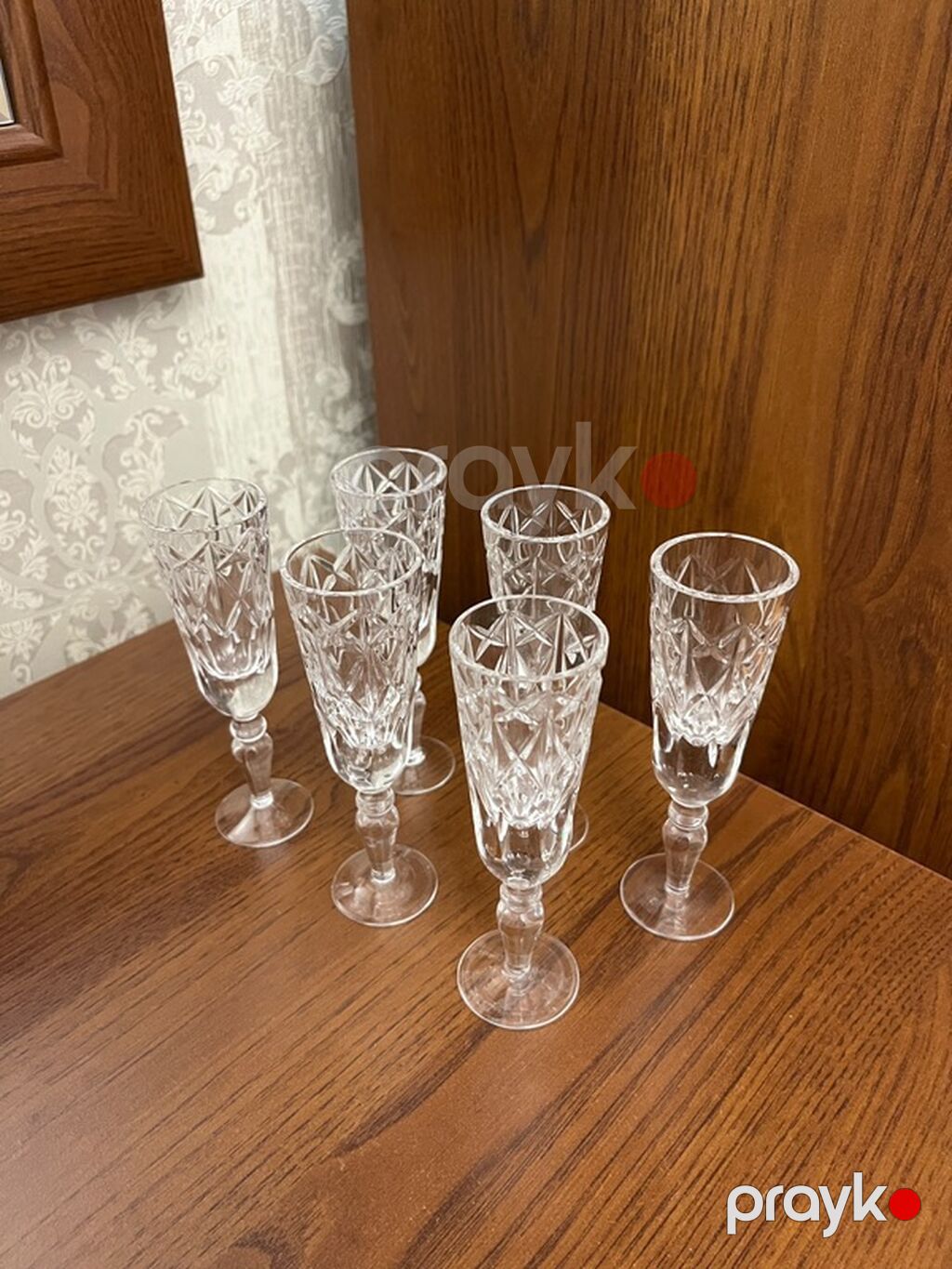 Rümkalar, Xrustal, 6 ədədli dəst — Süfrə qabı, Bakı (2)