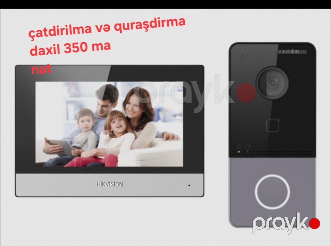 Domofon təmiri və quraşdırılması — Ağıllı ev və təhlükəsizlik, Bakı (2)