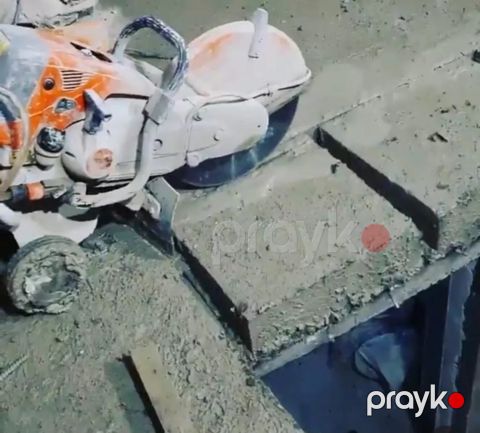 Beton kəsən aparat — Bakı