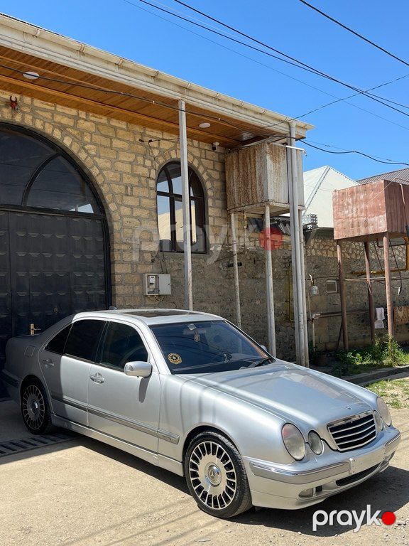 Mercedes E 270, 2.7 L, 2001 il, 360 000 km — Avtomobillər, Şəmkir (7)