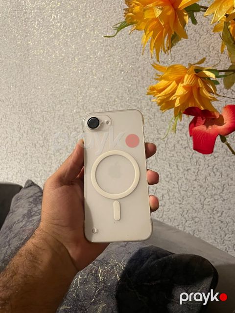 Apple iPhone 16e White 128GB/8GB — Bakı