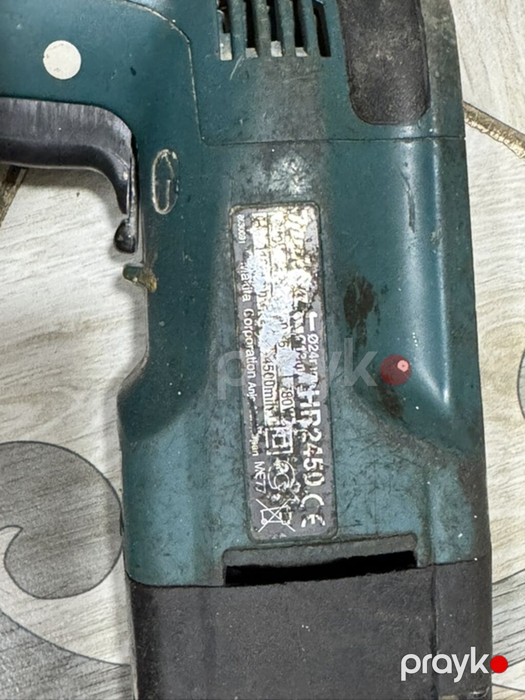 Makita HR2450 perforator (SDS-Plus) - Brend/model: Makita HR2450 — Perforatorlar, Bakı (4)