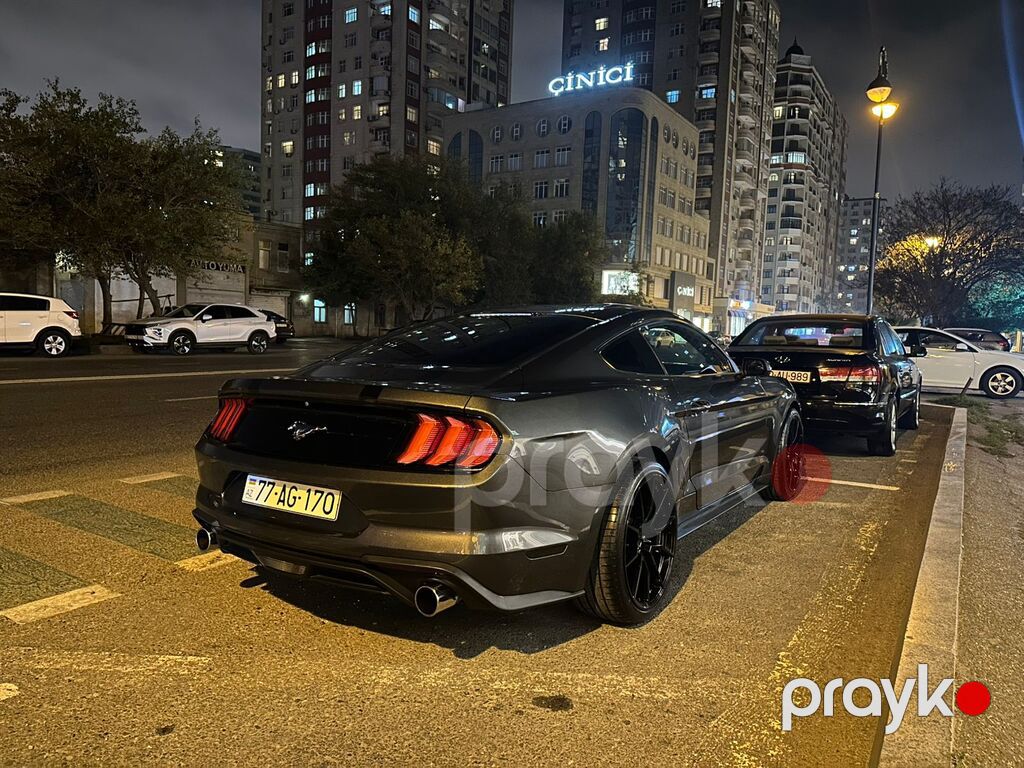 Ford Mustang, 2.3 L, 2018 il, 177 000 km — Avtomobillər, Bakı (5)