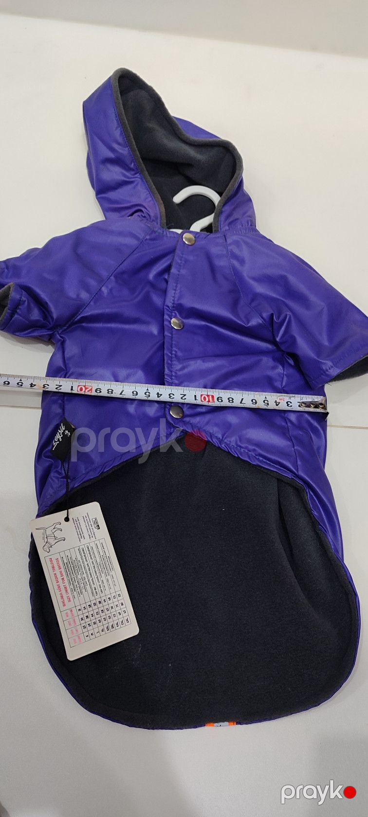 İtlər üçün gödəkcə, polyester, göy, ölçü L — Mallar, Bakı (3)