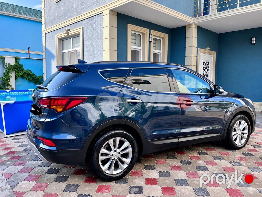 Hyundai Santa Fe, 2.0 L, 2016 il, 236 000 km — Avtomobillər, Bakı (8)