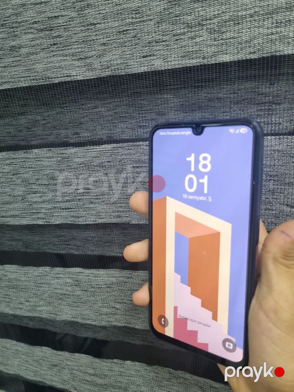 Samsung Galaxy A15, 256 GB, rəng - Mavi, Barmaq izi — Samsung, Bakı (2)