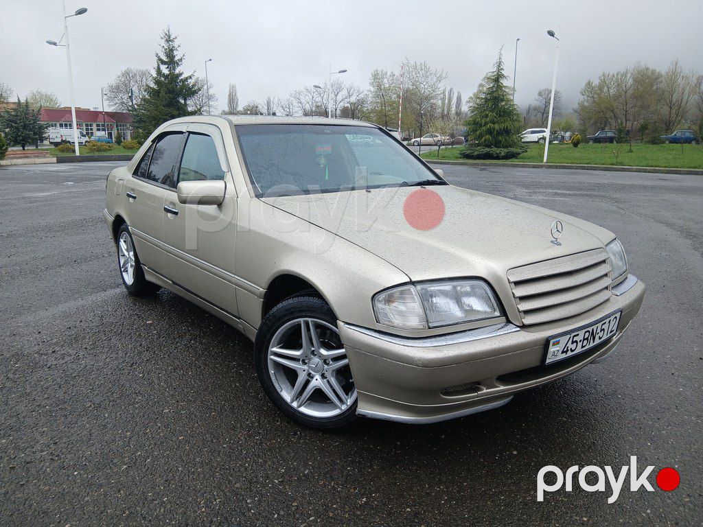 Mercedes C 230, 2.3 L, 1997 il, 230 000 km — Avtomobillər, Qəbələ (2)