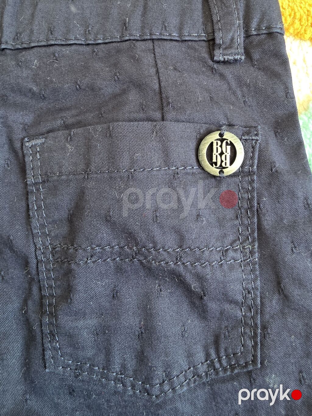 Uşaq şalvarı – GB Baby - Rəng: tünd göy (navy) - Material: pambıq — Uşaq geyimi, Bakı (4)