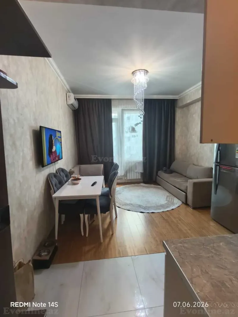 Satılır 1 otaqlı Mənzil Yeni tikili 32 m² Bakı, Yasamal r., 20 Yanvar m — Mənzil, Bakı (2)