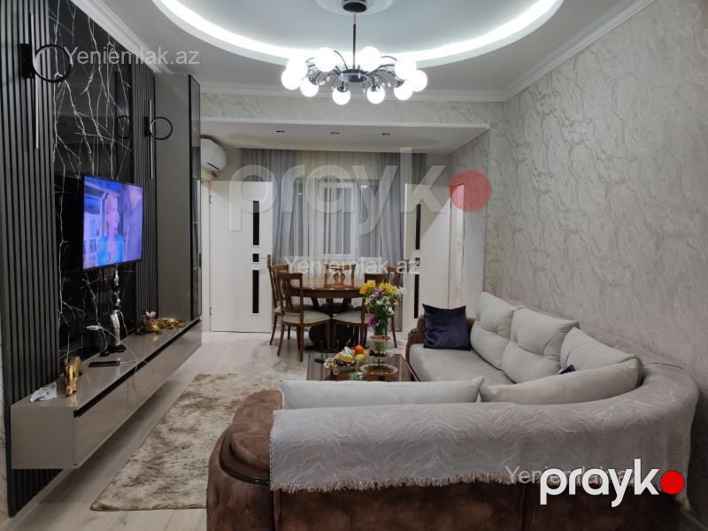Satılır 2 otaqlı Bina evi menzil (Yeni tikili), 54 m², Xətai rayonu — Mənzil, Bakı (5)