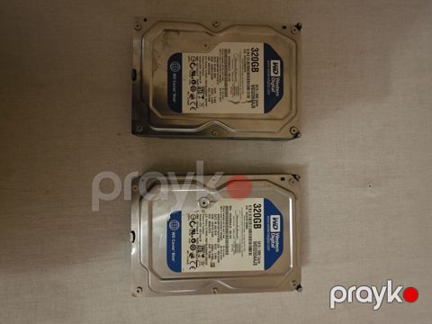 Western Digital Caviar Blue 3.5" HDD – 320 GB (2 ədəd) - Model: WD — Bakı