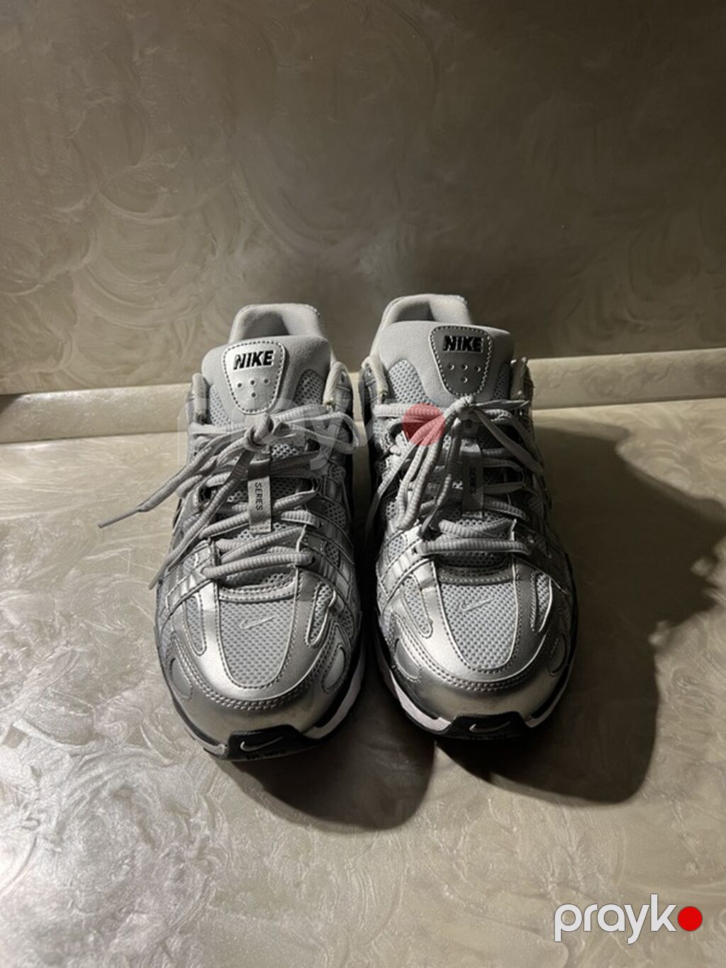 Nike P-6000 qadın idman ayaqqabısı – gümüşü/metalik rəngli — Krossovkalar, Bakı (6)