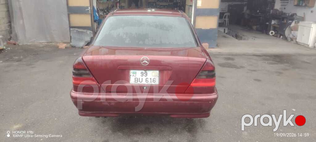 Mercedes C 230, 2.3 L, 1998 il, 300 000 km — Avtomobillər, Quba (3)