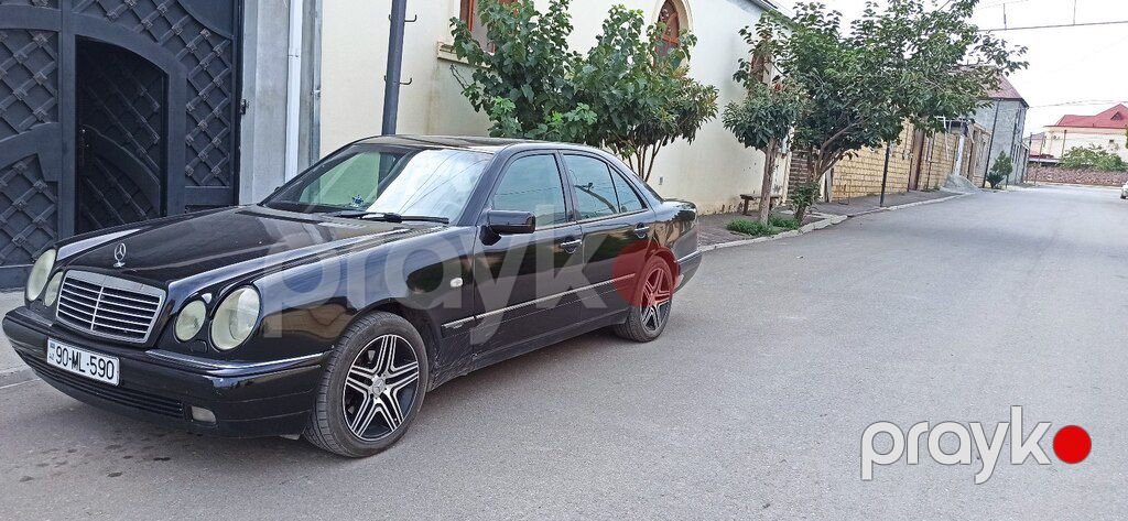 Mercedes E 280, 2.8 L, 1997 il, 345 160 km — Avtomobillər, Gəncə (4)