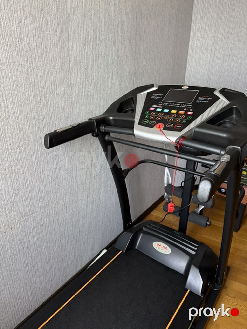 Qaçış trenajoru – H&M Fitness - Elektrikli qaçış yolu, geniş — Koşu simulyatorları, Bakı (4)