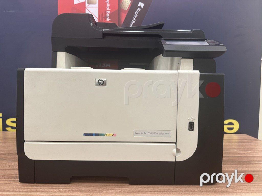HP Laserjet Pro CM1415fn color MFP — Ofis texnikası və istehlak malları, Bakı (2)