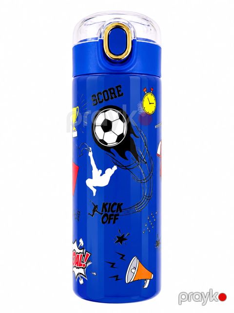 Termos TE4841, 500 ml, paslanmayan polad, göy — Bakı