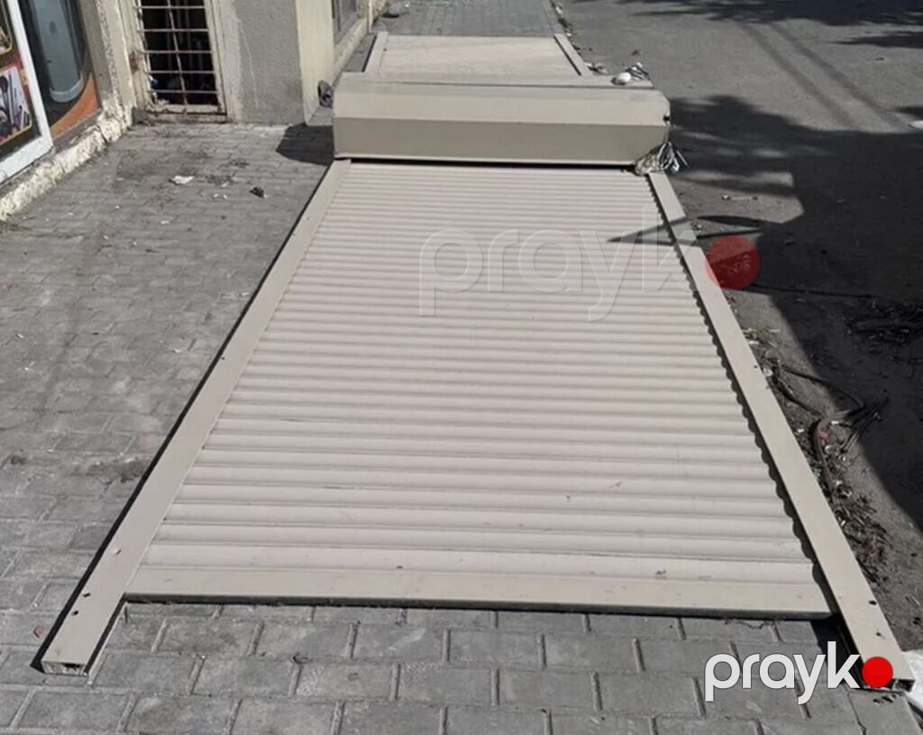 Alüminium avtomatik jalüz qapı sistemi - Material: Alüminium — Pəncərələr, qapılar, balkonlar, Digah (5)