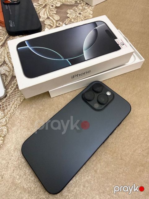IPhone 16 Pro, 128 GB, Barmaq izi, Simsiz şarj, Face ID — Gəncə