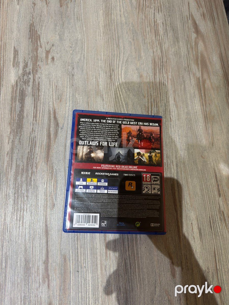 PS4 üçün Red Dead Redemption I oyun diski — Oyunlar, konsollər və proqramlar, Bakı (2)