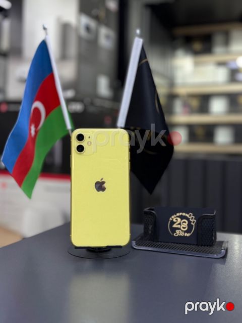 Apple iPhone 11 Yellow 64GB/4GB — Bakı
