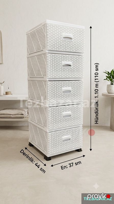 Dolab / Kamod 5 mertebe — Saxlama mobilyası, Bakı (3)