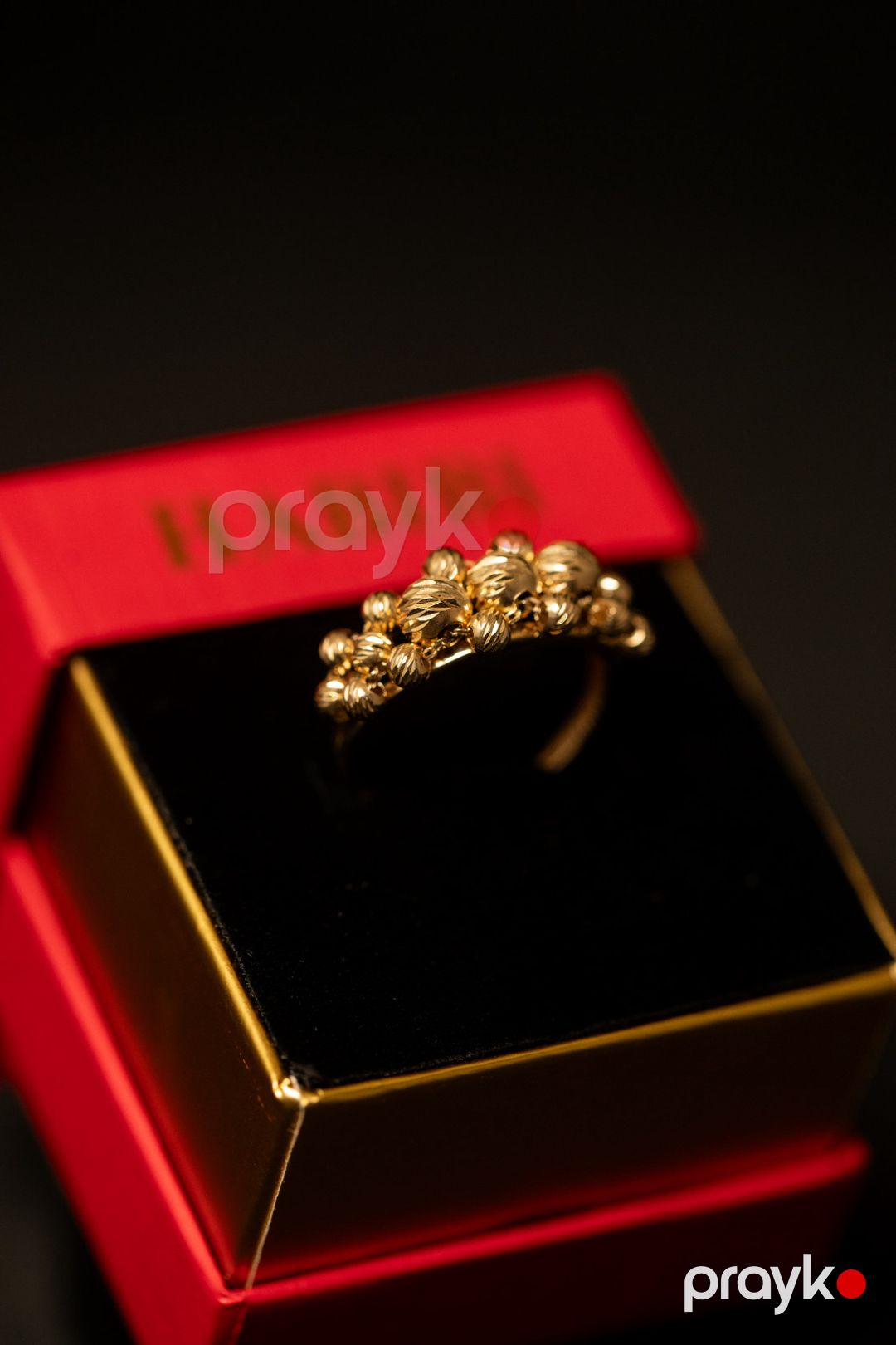 Üzük qadınlar üçün Habibi Jewellery HJ639-1, qızıl 585 əyar, 2.24 q — Mallar, Bakı (2)