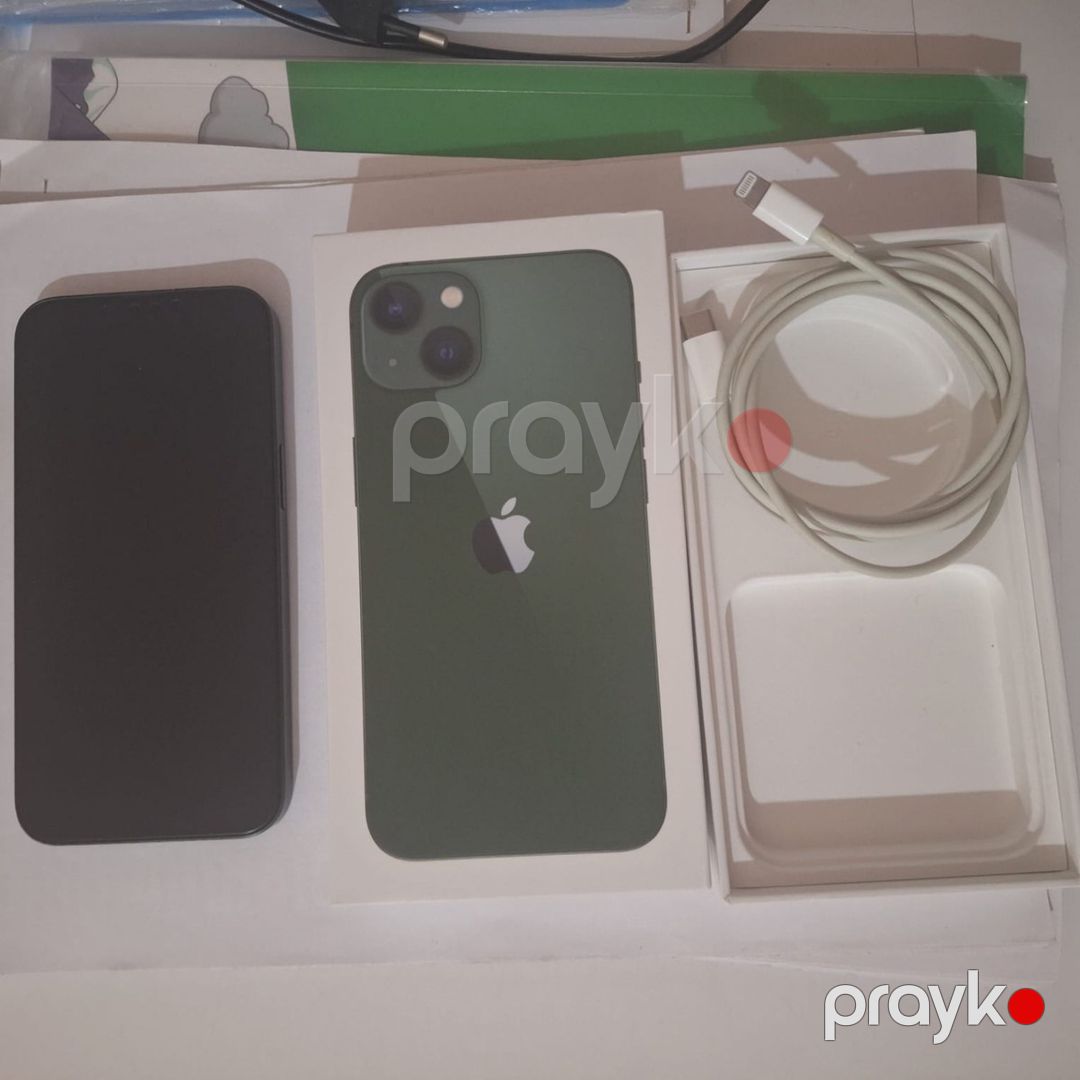 Apple iPhone 13 Green 128GB/4GB — Smartfonlar, Qazax (2)