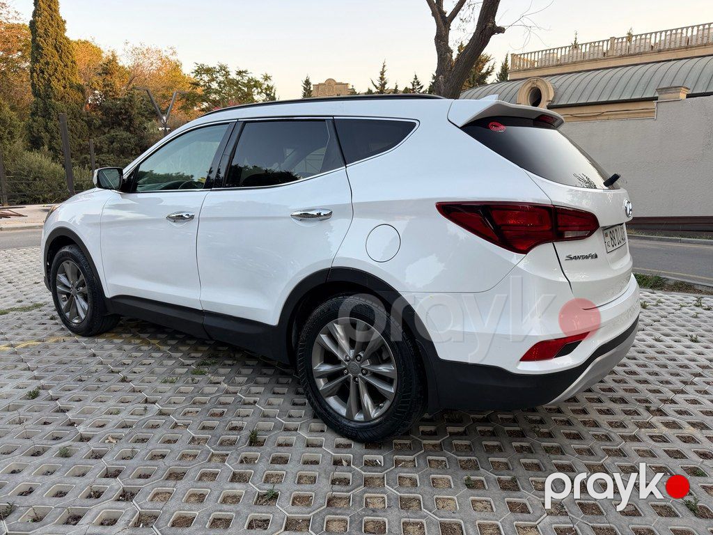 Hyundai Santa Fe, 2.0 L, 2017 il, 100 500 km — Avtomobillər, Bakı (7)