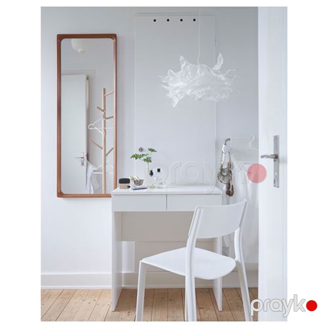 Makiyaj masası IKEA Brimnes, Ldsp, ağ, 70x42x77 sm — Mallar, Bakı (3)