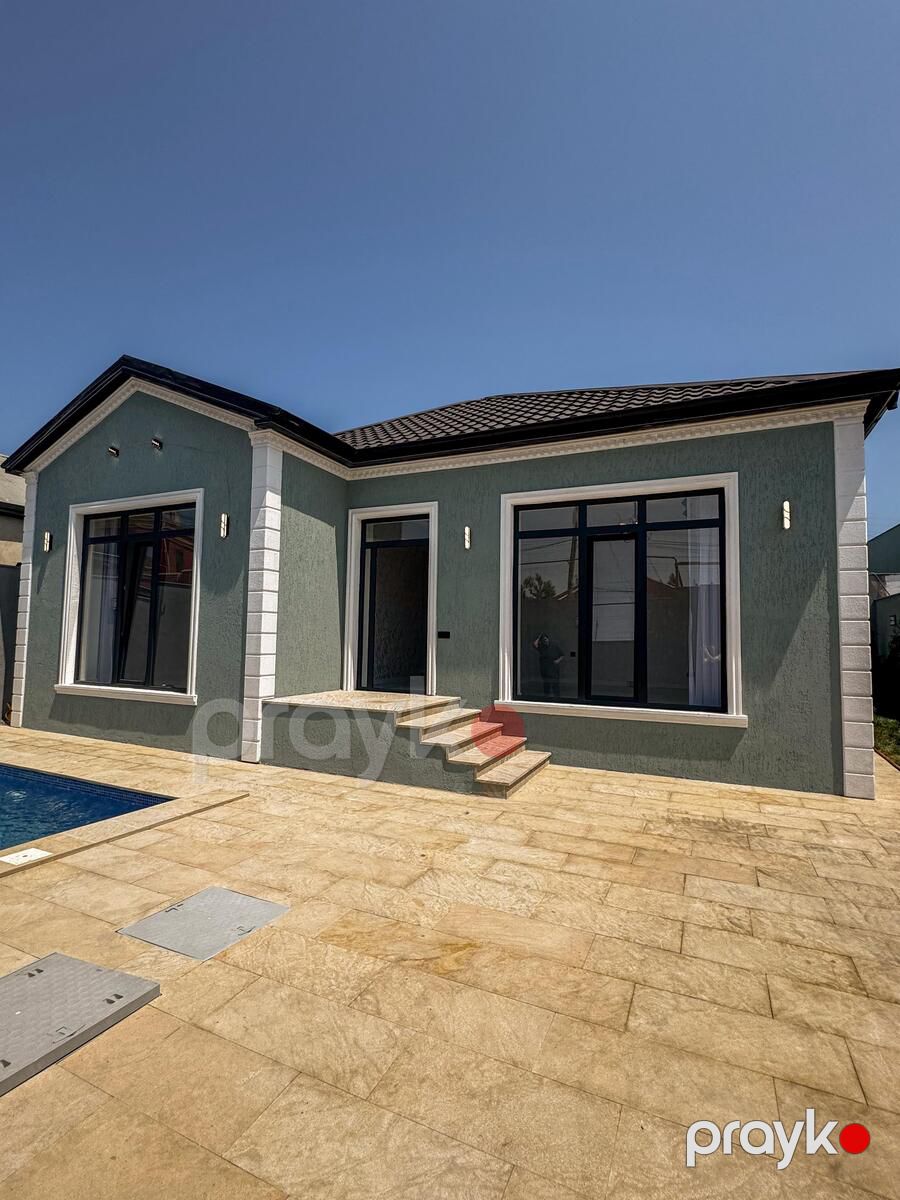 Satılır 4 otaqlı həyət evi/bağ evi 130 m² — Ev, villa, Bakı (2)