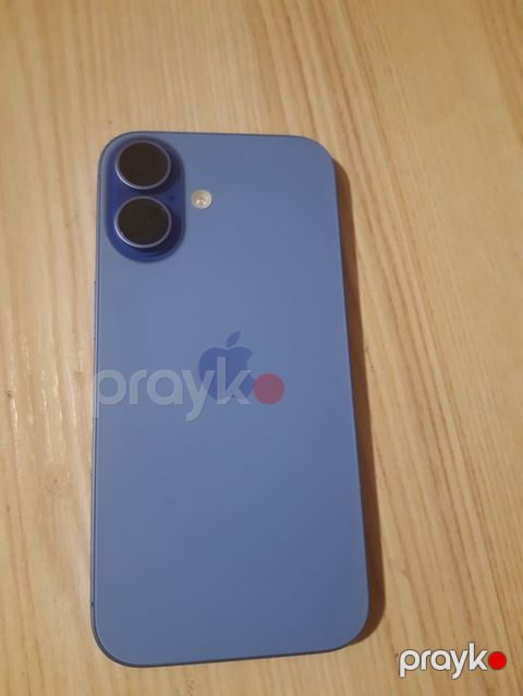 IPhone 16, Mavi, Face ID — Bakı