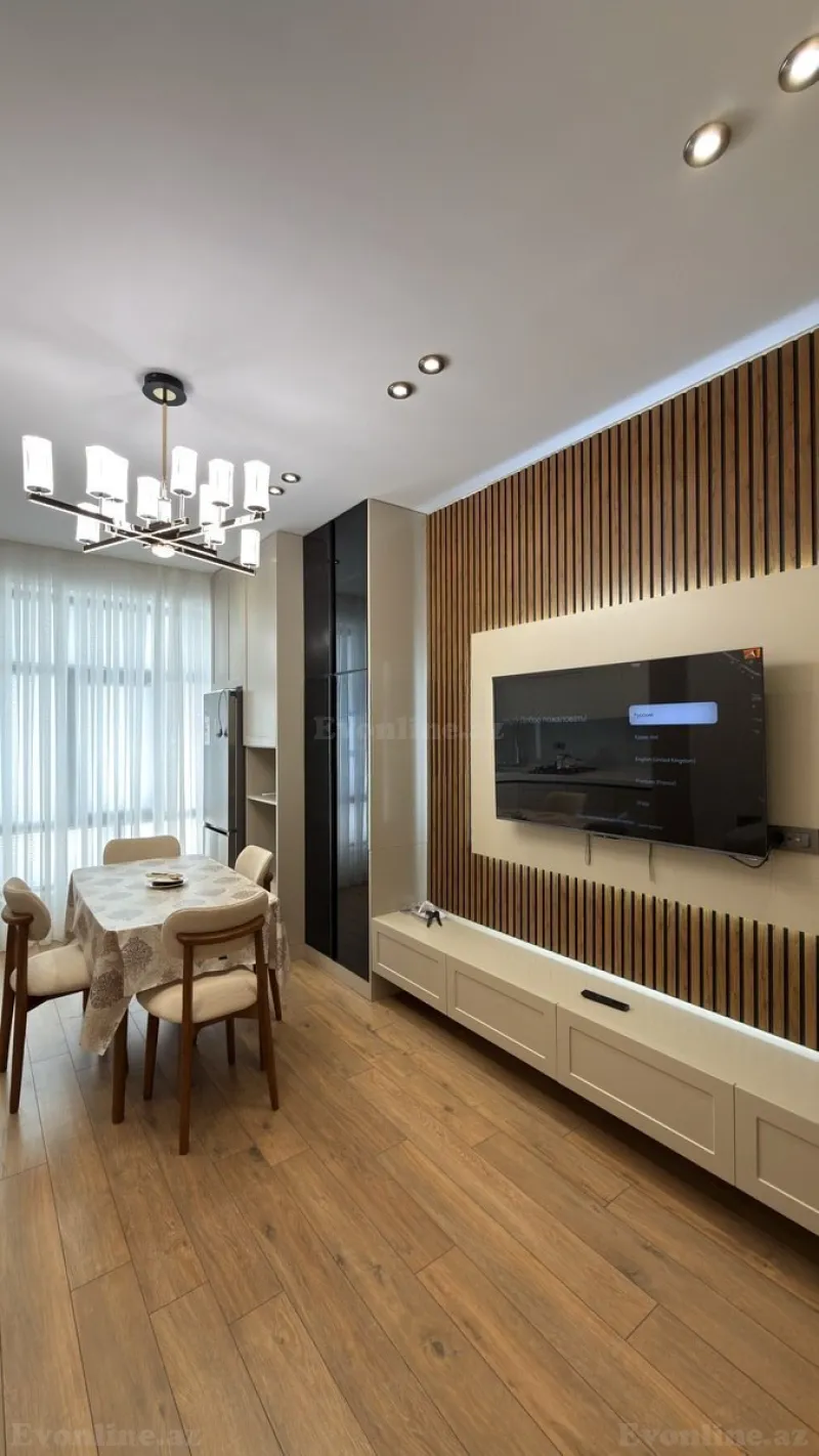 Kirayə verilir 2 otaqlı Mənzil Yeni tikili 60 m² Bakı, Nərimanov r., Bakmil m — Mənzil, Bakı (2)