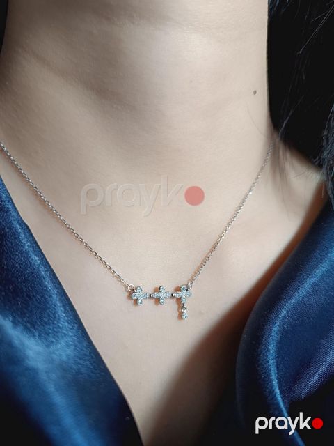 Boyunbağı qadınlar üçün SHA-00007007 gümüş 925 əyar — Bakı
