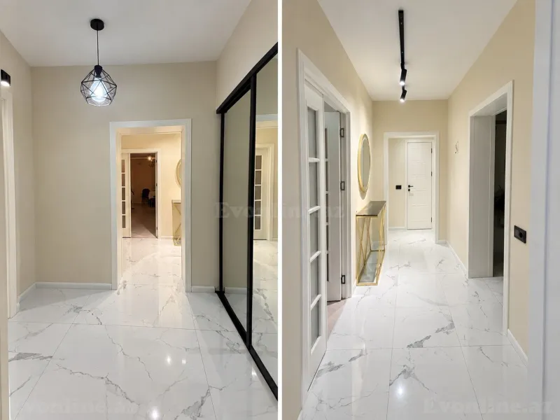 Satılır 4 otaqlı Mənzil Yeni tikili 90 m² Bakı, Nəsimi r., 20 Yanvar m., 1-ci mikrorayon — Mənzil, Bakı (3)