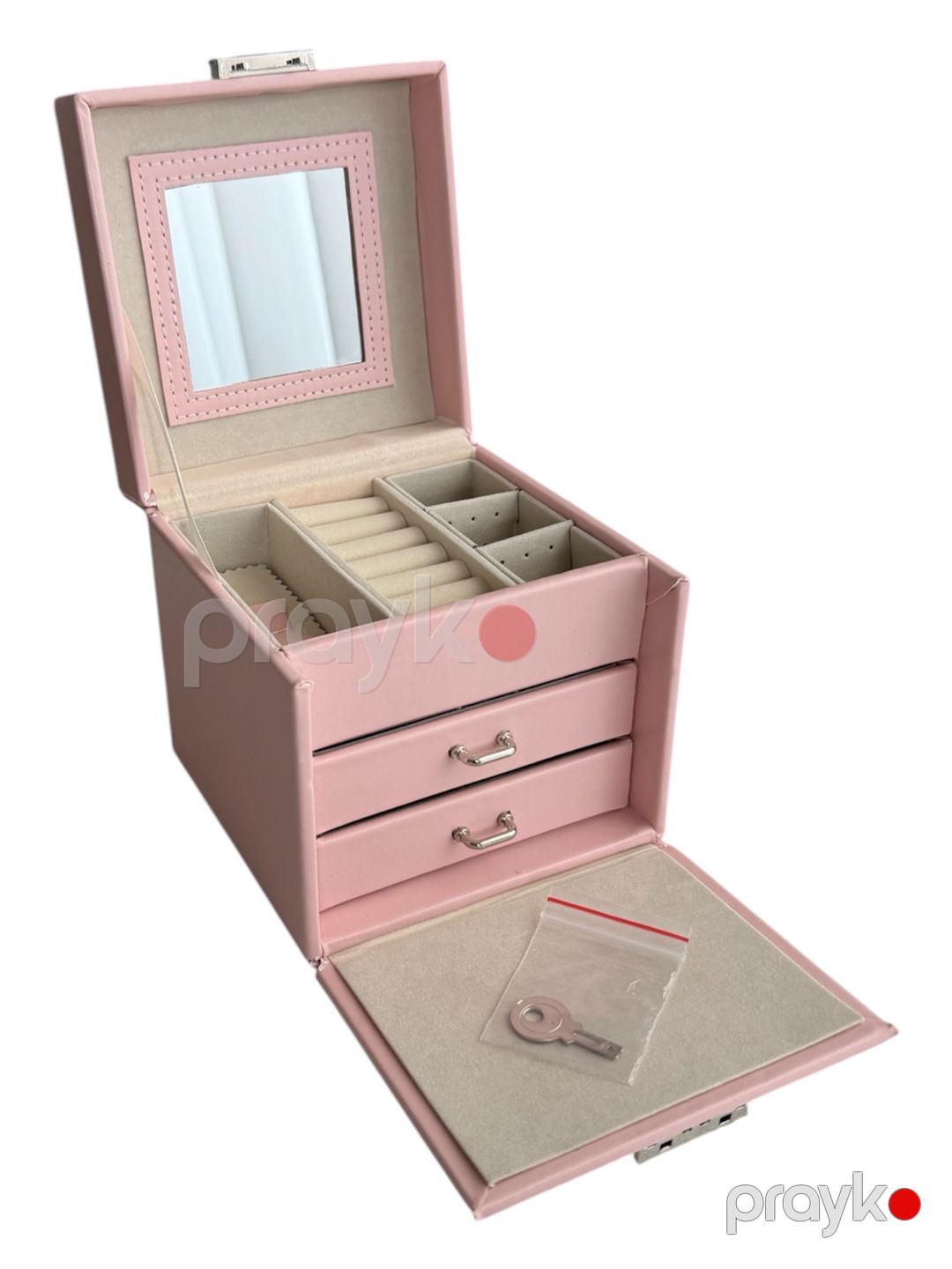 Mücrü GC0309, süni dəri, 12x12 sm, çəhrayı — Mallar, Bakı (2)