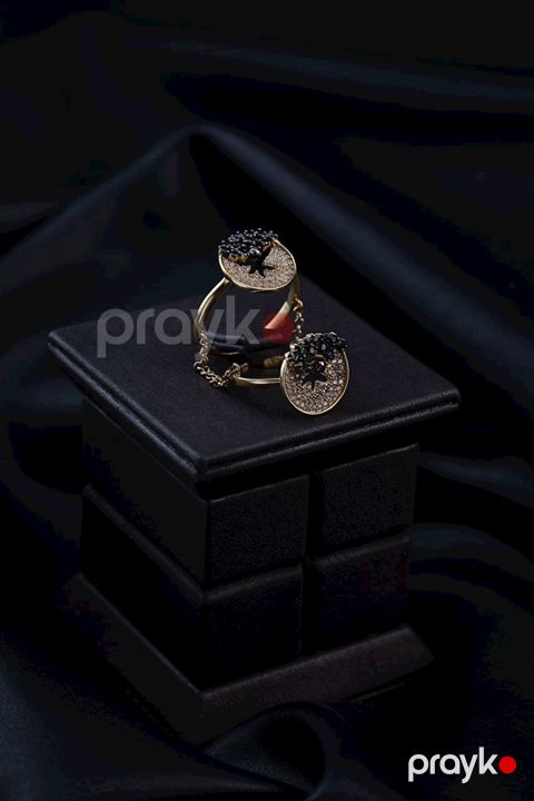 Üzük HJ069 VJ260282, qızıl 750 əyar — Bakı