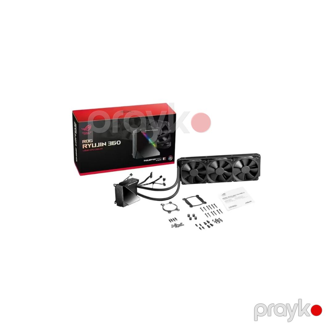 ASUS ROG Ryujin 360 RGB AIO Liquid CPU Cooler (90RC0020-M0UAY0) — Kompüterlər və noutbuklar, Bakı (2)