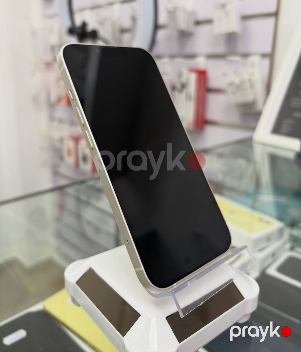 IPhone 13, 128 GB, Ağ, Zəmanət, Simsiz şarj, Face ID — Apple iPhone, Bakı (2)