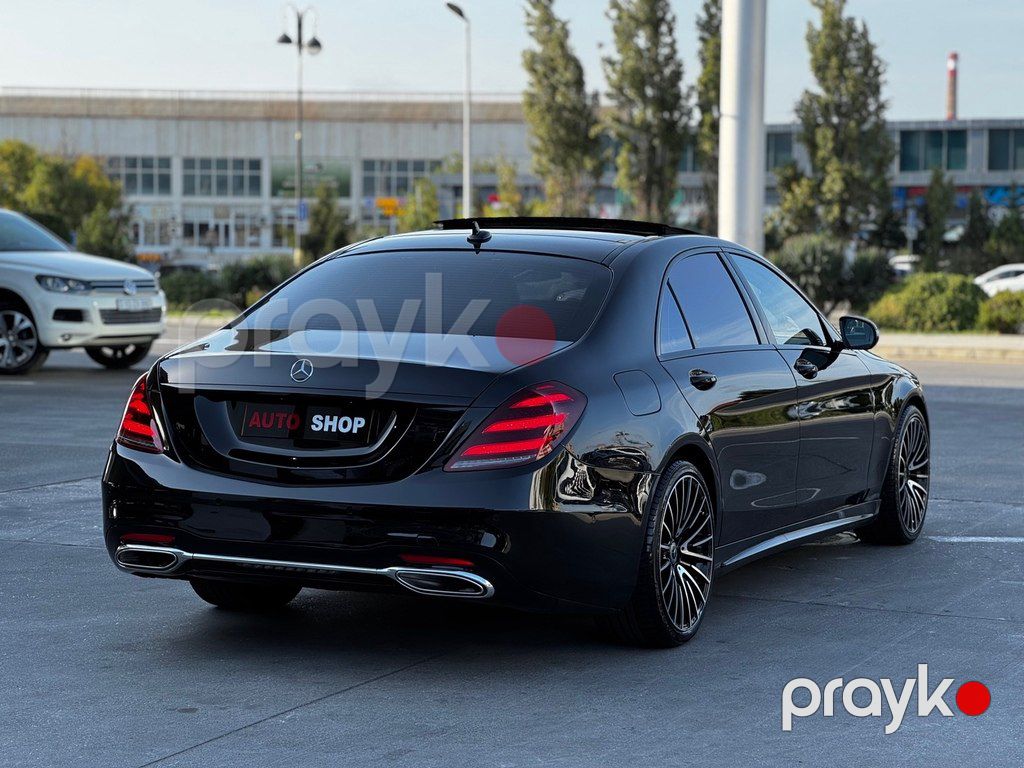 Mercedes S 500 4MATIC, 4.7 L, 2014 il, 192 000 km — Avtomobillər, Bakı (3)