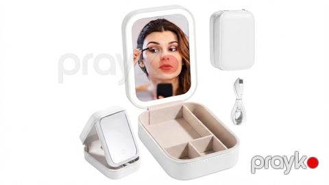 Kosmetik güzgü, ağ — Bakı