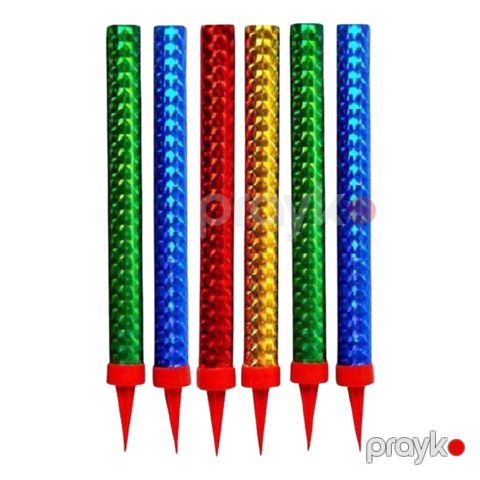 Şamlar-atəşfəşanlıq tort üçün 68513843, 15 sm, 6 əd — Bakı