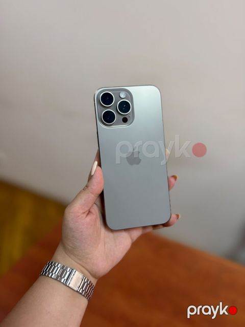 IPhone 15 Pro Max, 256 GB, Natural Titanium, Face ID — Qobu