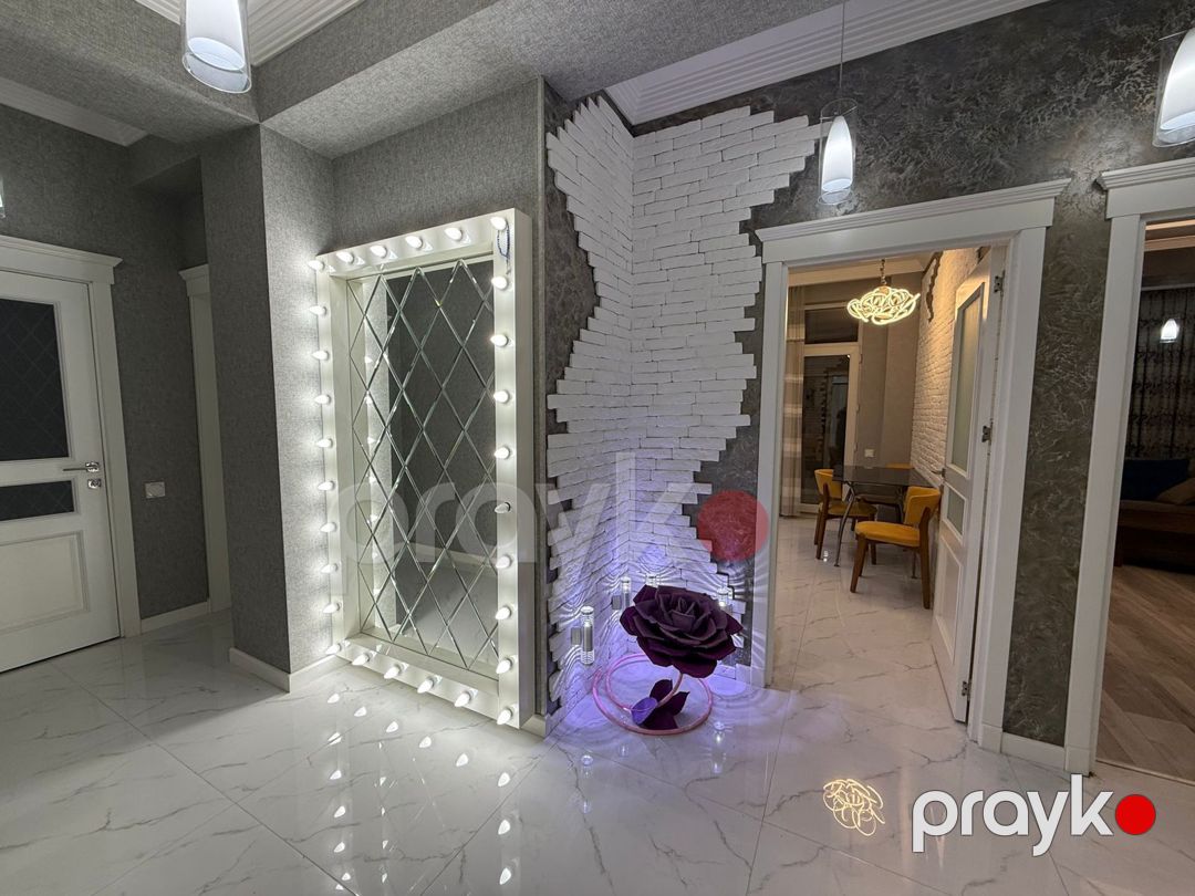 İcarəyə verilir 2 otaqlı yeni tikili 80 m² — Mənzil, Bakı (9)