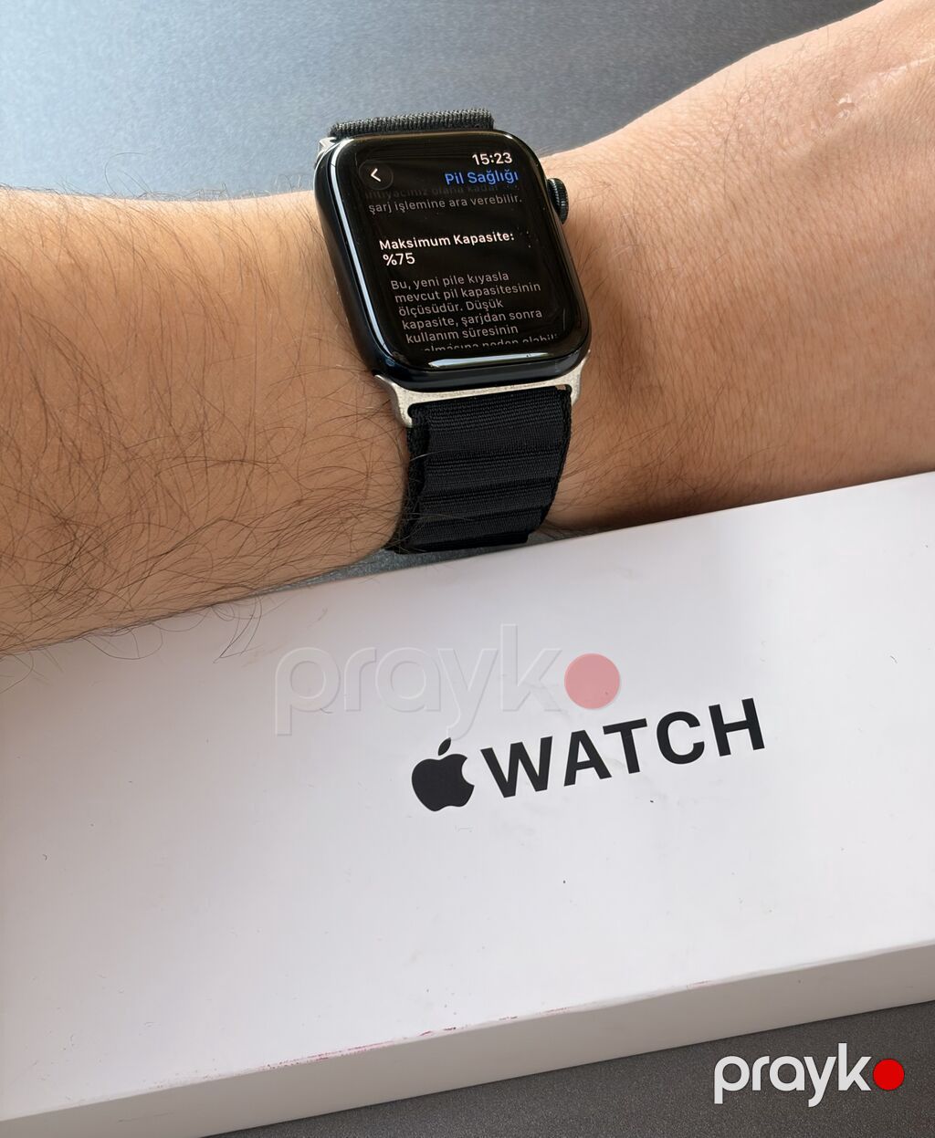 İşlənmiş, Smart saat, Apple, Аnti-lost, rəng - Qara — Ağıllı saatlar, Bakı (2)
