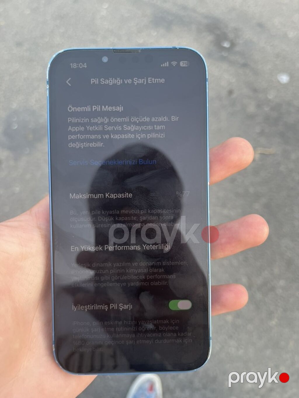IPhone 13, 128 GB, Mavi, Face ID — Apple iPhone, Bakı (7)