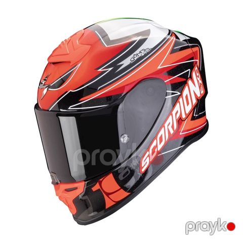 Motosikl dəbilqəsi Scorpion Exo-R1 Evo Air Alvaro, qara/qırmızı, ölçü L — Bakı