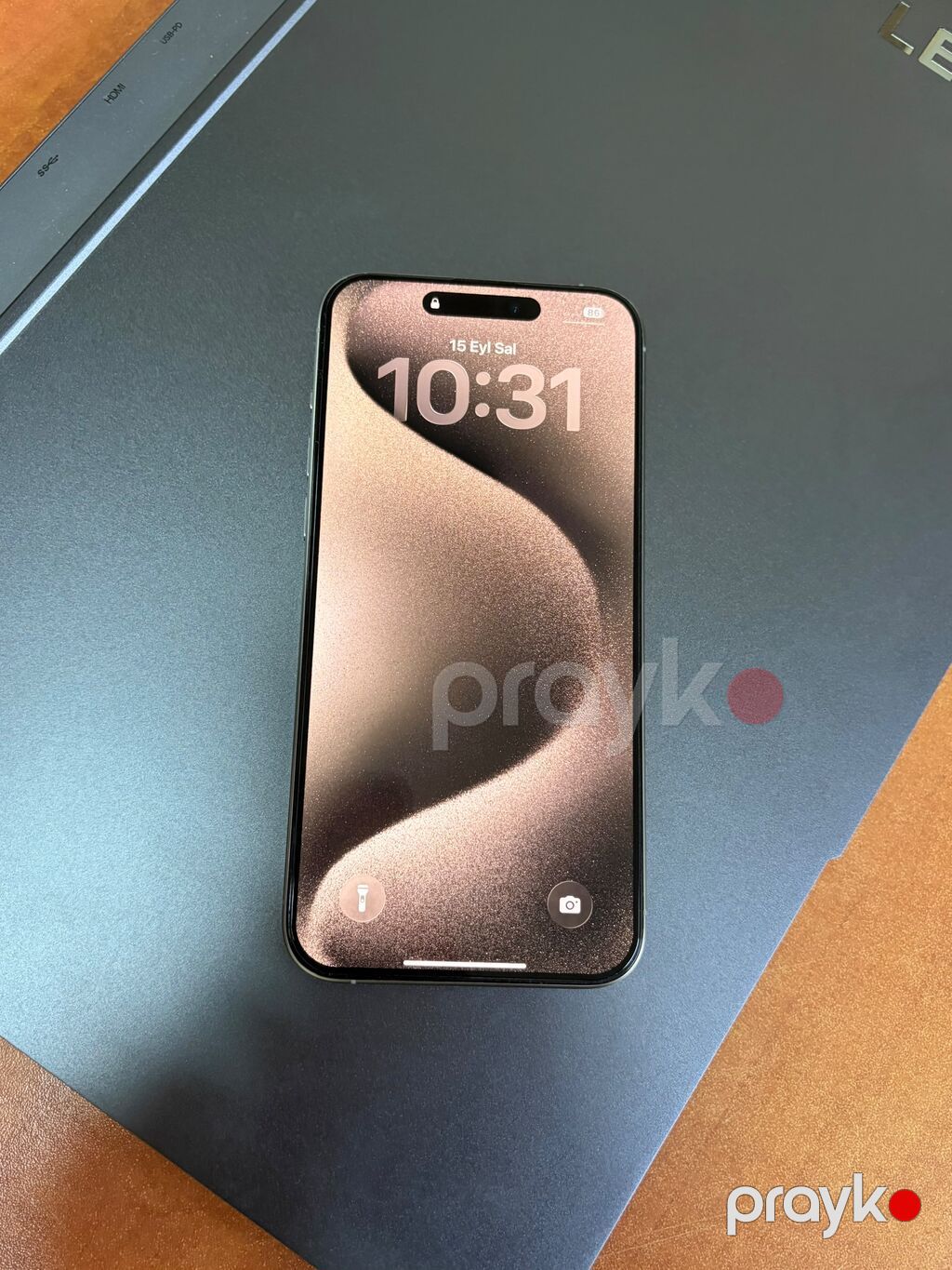IPhone 15 Pro Max, 256 GB, Natural Titanium, Face ID — Apple iPhone, Qobu (6)