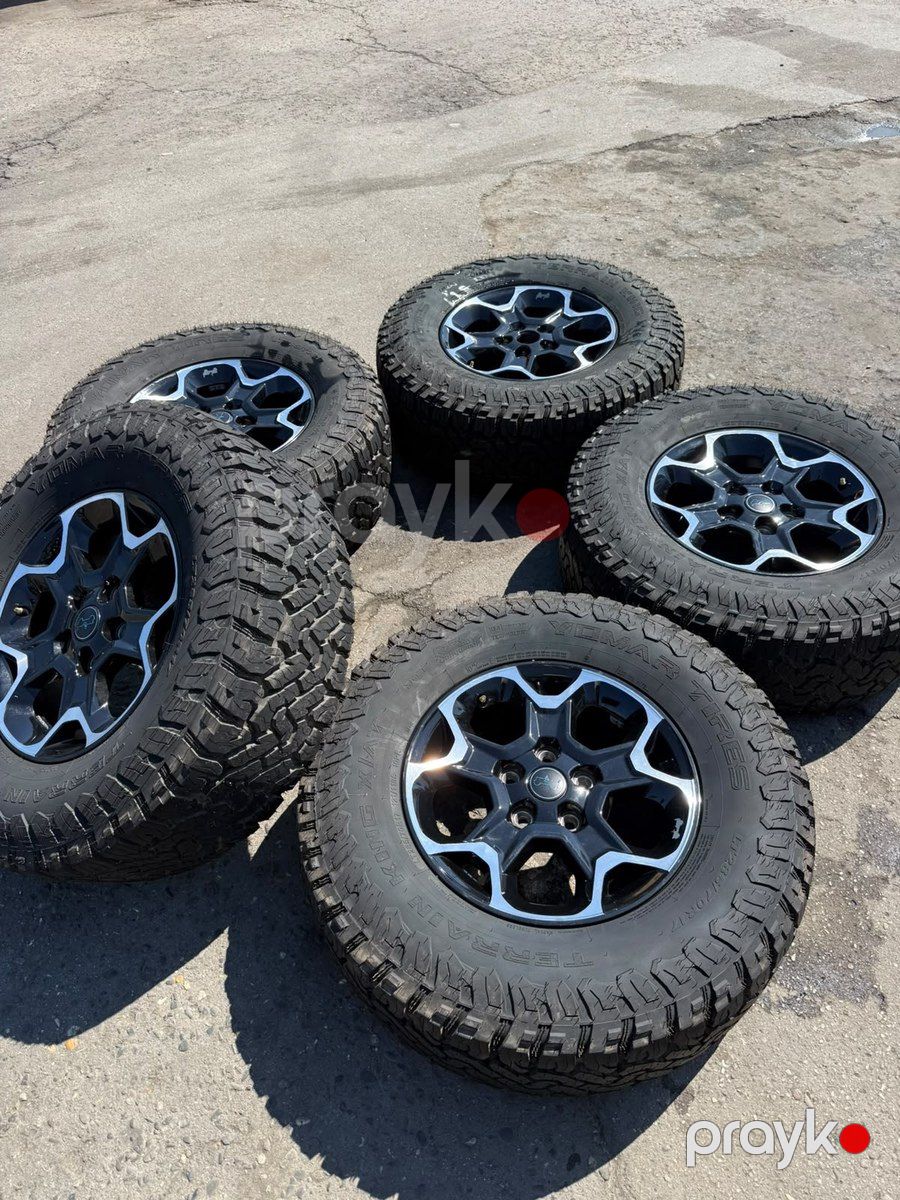 Jeep Wrangler rubikon disk və təkərləri R17 — Ehtiyat hissələri və aksesuarlar, Bakı (3)