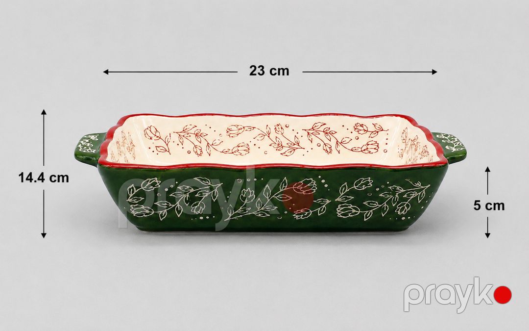 Bişirmə üçün qab 6921-3588, keramika, yaşıl — Mallar, Bakı (2)